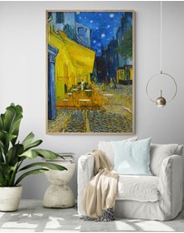 Inka Arthouse - Cafe Terrace by Van Gogh Art Print