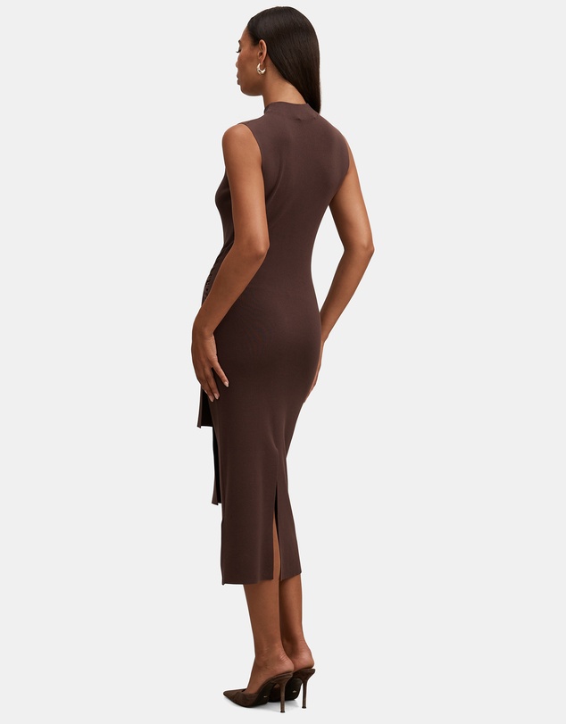 Forever New - Margot Wrap Detail Knitted Midi Dress