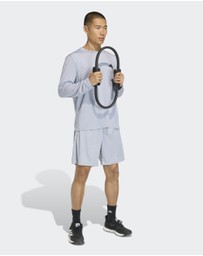 adidas Performance - WORKOUT ESSENTIALS BASE PIQUE BIG LOGO SHORTS Mens
