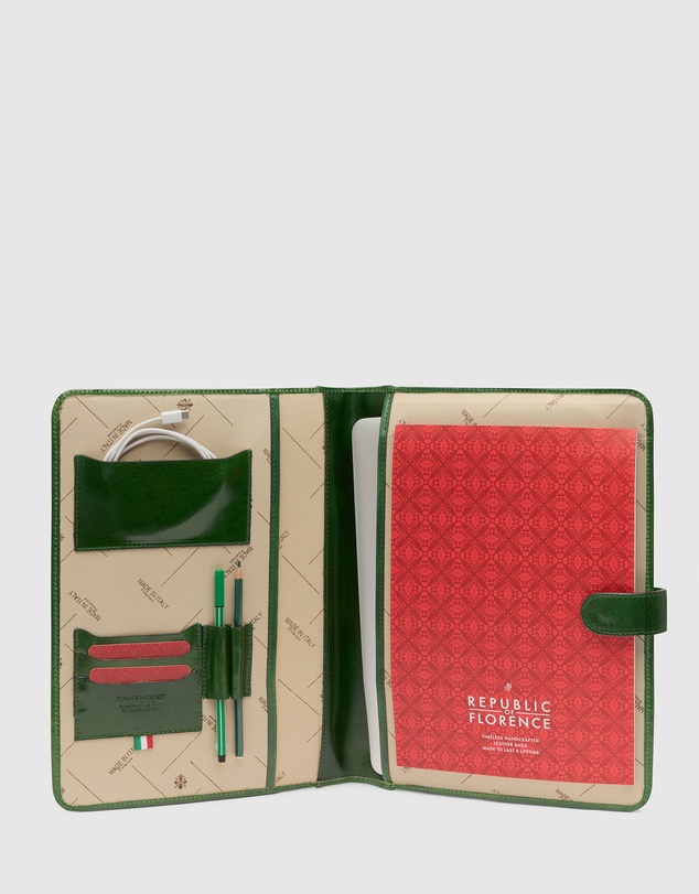 Republic of Florence - Imperial Green Leather Compendium