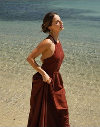 Forcast - Lennie Halter Maxi Dress