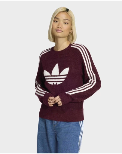 adidas Originals - ADIDAS ORIGINALS KNIT CREW Sweatshirt Womens