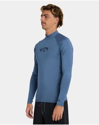 Billabong - Mens All Day Arch Performance Fit Long Sleeve Rashguard