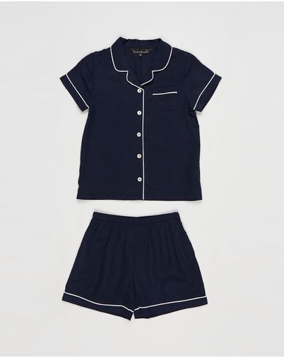 Navy & White