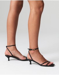 Verali - Alex Kitten Heel Sandals