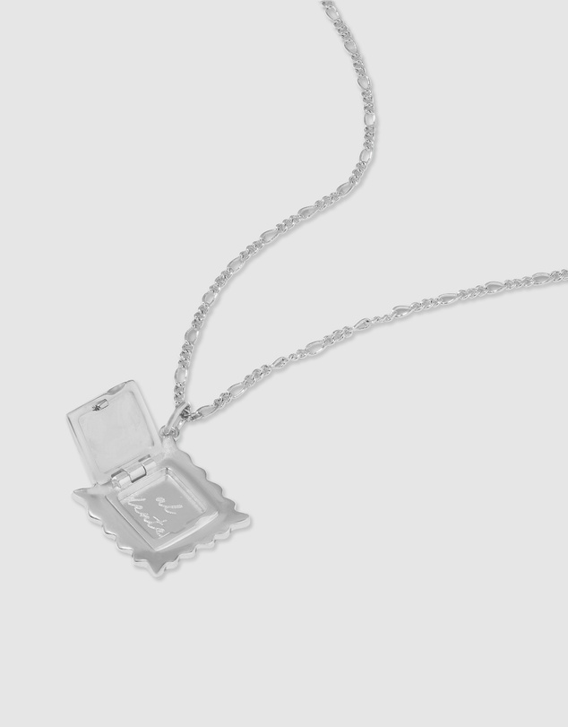 Wanderlust + Co - Ravioli Silver Necklace