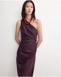 M.N.G - Asymmetrical Dress With Side Slit