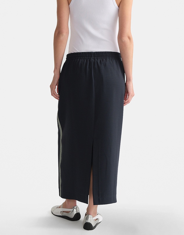 Decjuba - D-Luxe Racer Stripe Midi Skirt