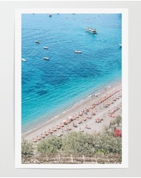 LEGGERA - Sun Lounging in Positano Print