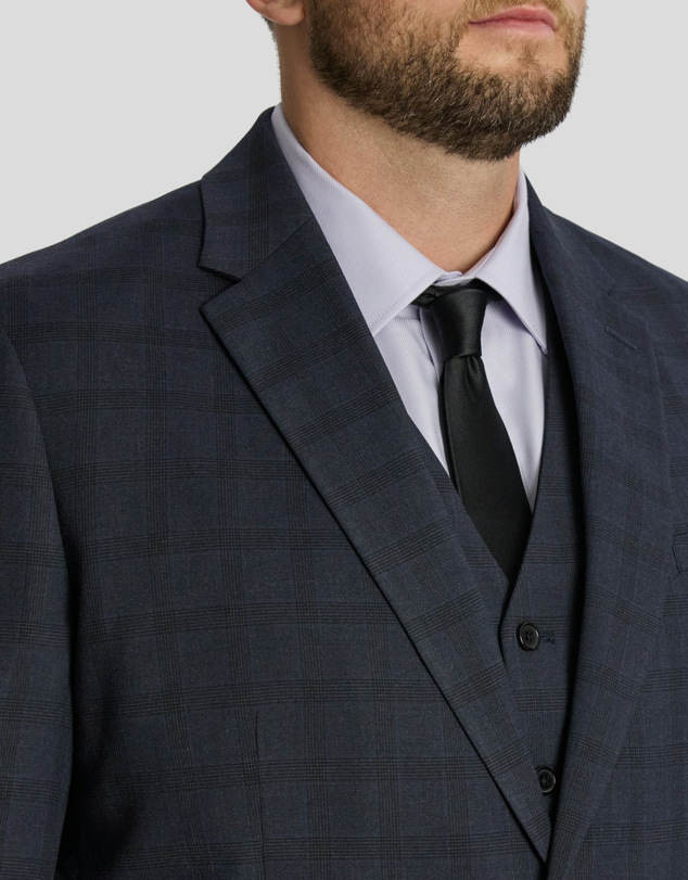 Johnny Bigg - Henry Check Stretch Suit Jkt