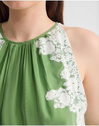 Oxford - Phoebe Lace Trim Top