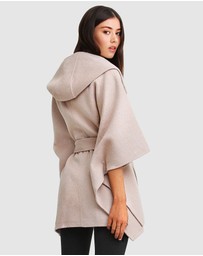 Belle & Bloom - Jackson Landing Wool Blend Cape Coat