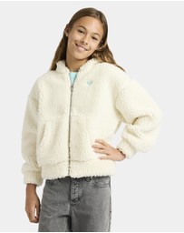 Roxy - Girls 4 to 16 Back to Full Fleece Jacket