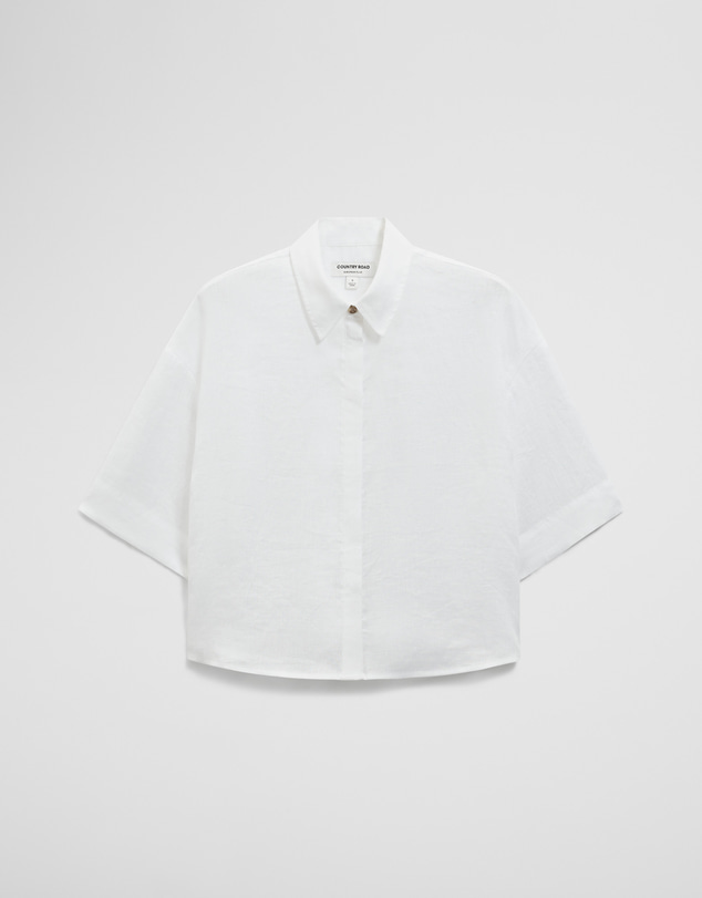 Country Road - Short Sleeve Linen Shirt