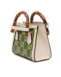 Pre-Loved by Azura Reborn - Pre-Loved Mini Leather Bamboo GG Diana Satchel