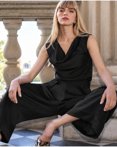 SACHA DRAKE - Luxe Cowl Bias Top