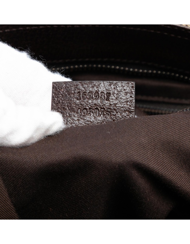 Pre-Loved by Azura Reborn - Pre-Loved GG Canvas Web Double Pocket Crossbody