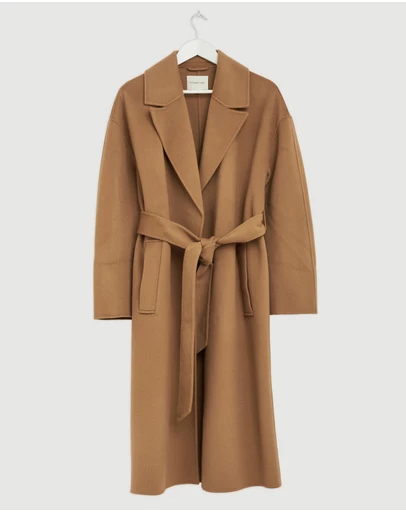 Revibe - Repaired Assembly Label Ivy Wool Coat - AU 8
