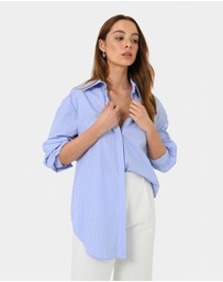 Forcast - Piper Stripe Shirt