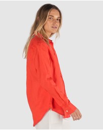 CAMIXA - IRIS Linen Shirt