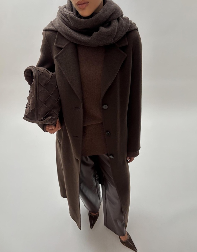 Revibe - Repaired Minima Esenciales Dulcie Relaxed Wool Coat - AU 8