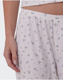 Bras N Things - Polly Long Pant-Print Ditsy Floral