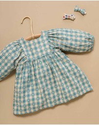 Purebaby - Gathered Dress -Kids-Babies