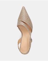 Wittner - Lannie Metallic Lurex Slingbacks