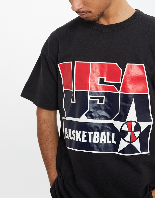Vintage by The Real Deal - Pre Loved - 90s Champion USA Basketball Tee