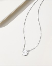 Mestige - Angel Number Necklace 444 - Silver Plated