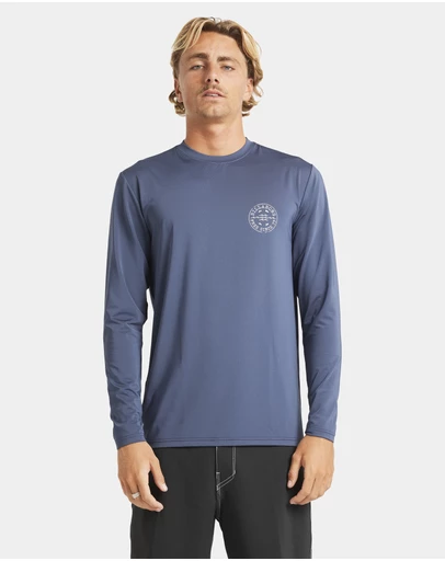 Billabong - Mens Big Wave Daz Long Sleeve Rash Vest