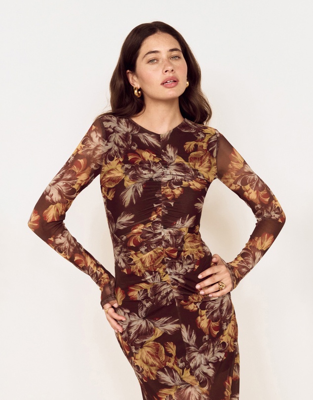MINKPINK - Tahlia Mesh Midi Dress