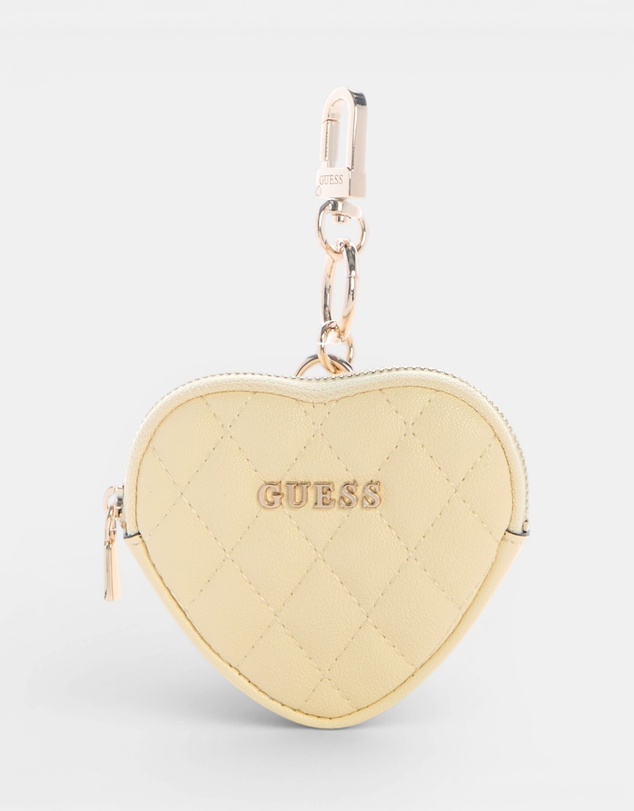 GUESS - Heart Pouch Keychain