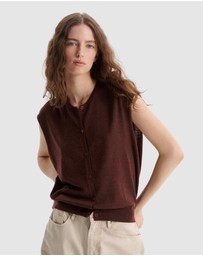 Morrison - River Knit Button Vest