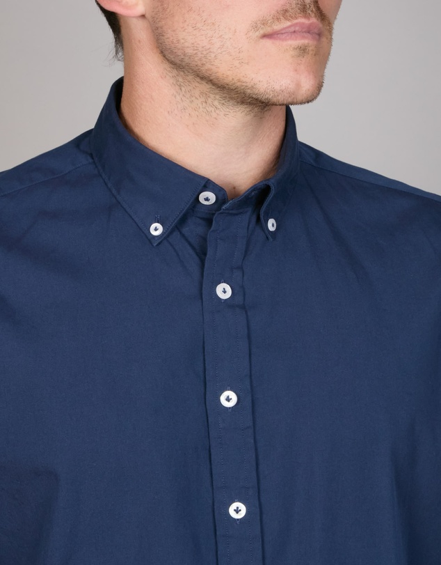 Abelard - 2 Ply Ortono Washed Oxford Slim Fit Shirt