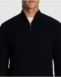 yd. - Martin 1/4 Zip Knit Jumper