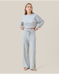 Papinelle - Cotton Cashmere Straight Leg Pant