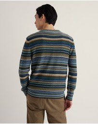 Seasalt - Seasalt Cornwall Multi Trenale Organic Cotton Striped Jumper
