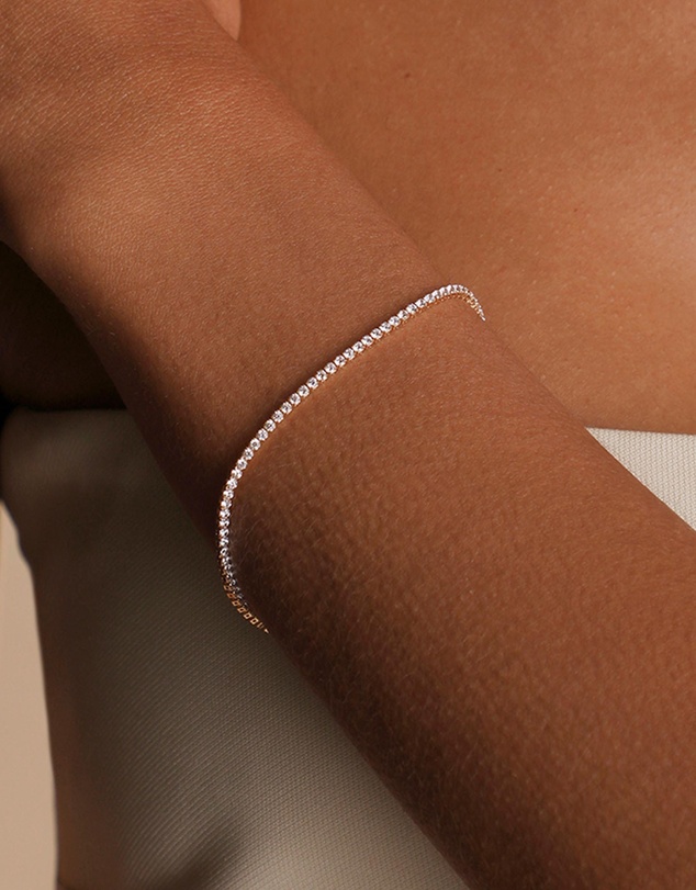 Astrid & Miyu - Tennis Chain Bracelet