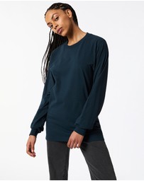 American Apparel - Unisex Fine Jersey Long Sleeve T-Shirt