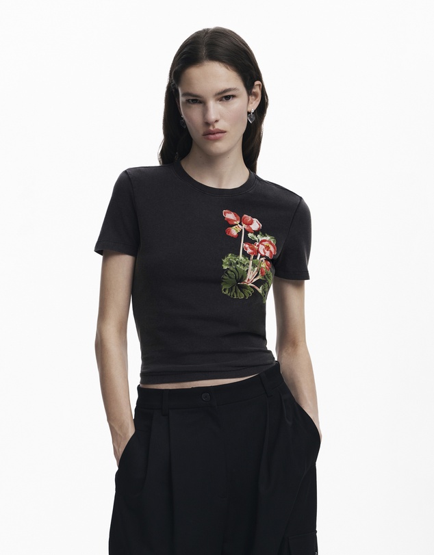 Desigual - Floral T-shirt M. Christian Lacroix