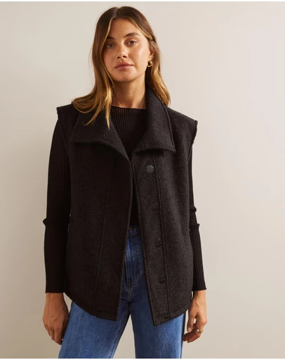 AERE - Isabel Wool Layering Vest