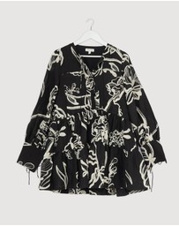 Revibe - Repaired Shona Joy Lila Tiered Mini Dress - AU 10