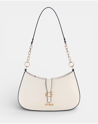 GUESS - Carrie Top Zip Shoulder Bag