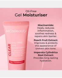 MCoBeauty - Clear - Oil-Free Gel Moisturiser 50mL