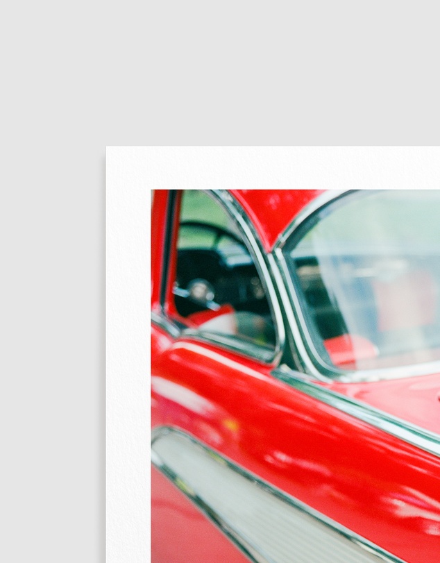 Olive et Oriel - Classic Car by Bethany Young Art Print