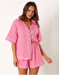 Petal & Pup - Sunshine Short Set - Pink