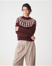 Forcast - Allegra Fair Isle Sweater