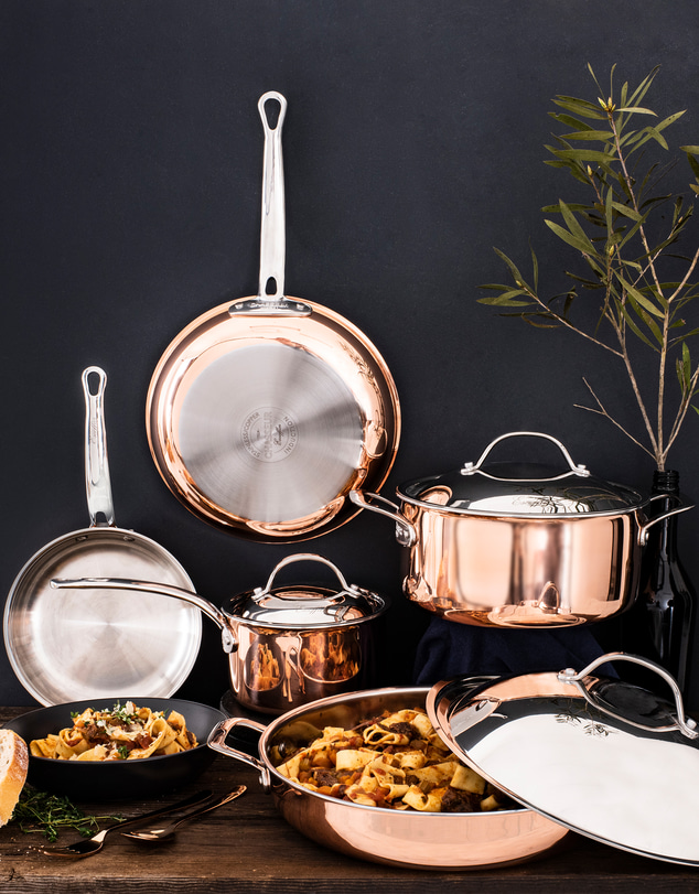 Chasseur - Escoffier Induction Fry Pan 20cm - Copper