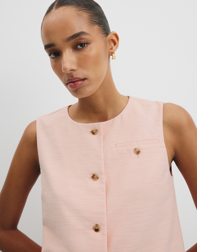 Country Road - Textured Vest Top